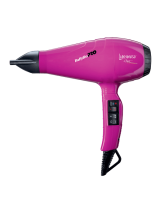 Профессиональный фен BaByliss PRO Luminoso+ Rosa Ionic BAB6360IFE 2100W фуксия