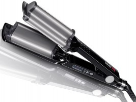 Щипцы для завивки волос BaByliss PRO Ionic HI DEF Waiver BAB2469TTE, с терморегулятором тройная плойка