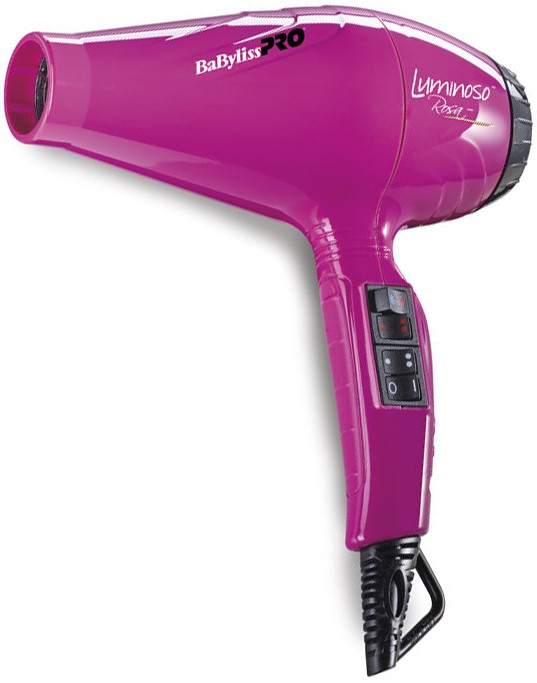 Профессиональный фен BaByliss PRO Luminoso Rosa Ionic BAB6350IFE 2100W ...